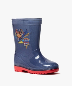 bottes de pluie garcon a semelle crantee – pat patrouille bleu bottes de pluie et apres-skiB326701_2