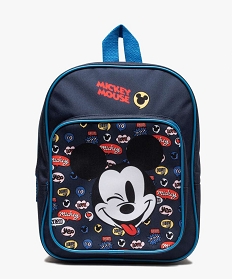 sac a dos garcon zippe imprime mickey - disney bleuB330401_1