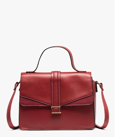 sac a main femme aux lignes retro rouge sacs a mainB335701_1