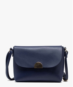 sac besace femme uni design minimaliste bleu sacs bandouliereB336701_1