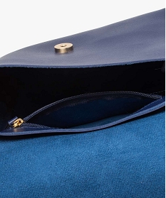 sac besace femme uni design minimaliste bleu sacs bandouliereB336701_3