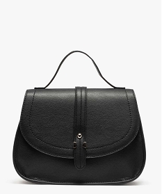 sac femme forme arrondie avec bandouliere amovible noir sacs bandouliereB337801_1