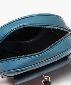 sac besace femme compact a details dores bleu sacs bandouliereB340601_3