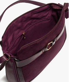 sac femme multi-matieres avec anneau decoratif violet sacs bandouliereB341301_3