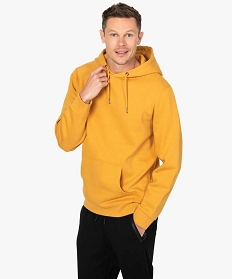 LING.BAS ECRU SWEAT JAUNE:40171500279-Coton////