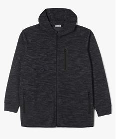 54SALIVY marron SWEAT GRIS:40171510108-Polyester///Coton/