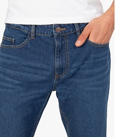 jean coupe regular legerement delave homme gris jeans regularB346201_2