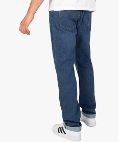 jean coupe regular legerement delave homme gris jeans regularB346201_3