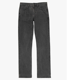 jean homme coupe regular legerement delave grisB346501_4