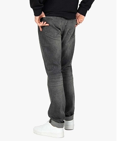 jean homme straight en coton stretch grisB346601_3