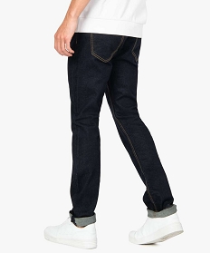 jean homme straight en coton stretch bleu jeans straightB346901_3