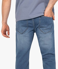 jean coupe straight delave homme gris jeans delavesB347001_2