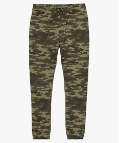 pantalon homme coupe straight esprit cargo imprime camouflage imprimeB349601_4