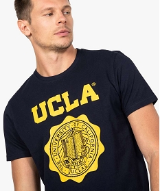 tee-shirt homme imprime universite de californie - ucla bleu tee-shirtsB367801_2