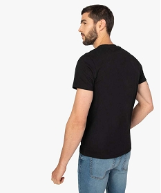 tee-shirt homme a manches courtes imprime deadpool - avengers noir tee-shirtsB369401_3