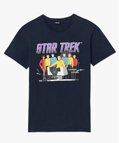 tee-shirt homme avec motif star trek noir chine tee-shirts homme