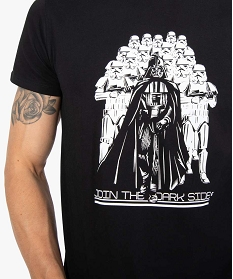tee-shirt homme a manches courtes imprime - star wars noir tee-shirtsB370001_2