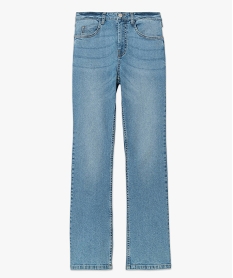 jean femme coupe bootcut taille haute grisB372801_4