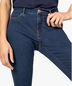 jean femme coupe slim 5 poches bleuB374601_2