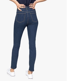 jean femme coupe slim 5 poches bleuB374601_3