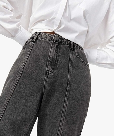 jean femme coupe carotte - lulucastagnette noir pantalons jeans et leggingsB376101_2