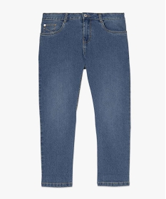 pantacourt femme en jean extensible grisB376601_4