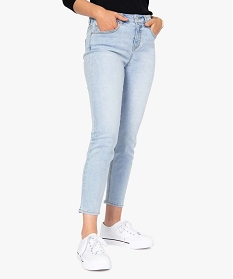 jean femme coupe skinny 78eme gris pantacourtsB376801_1