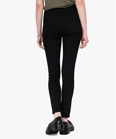 jean femme skinny taille normale noir noir pantalonsB378901_3