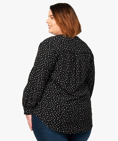 blouse femme grande taille imprimee a manches longues imprime chemisiers et blousesB389601_3