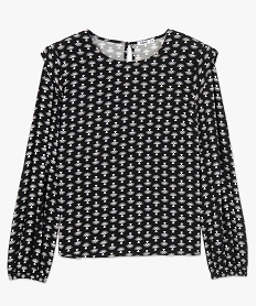 blouse femme imprimee a manches longues imprime blousesB390701_4