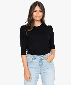 BOOTS CAMEL TEE-SHIRT NOIR / BLACK:40289570538-Viscose////
