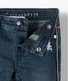 jean bebe fille delave a details pailletes - lulu castagnette bleu jeansB435401_2