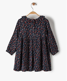 robe bebe fille a motifs fleuris - lulu castagnette multicoloreB438601_3