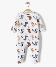 pyjama bebe garcon avec motifs dinosaures multicolore pyjamas et dors bienB454501_1