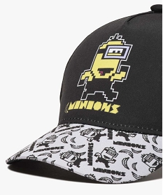 casquette garcon imprime pixel - minions gris standard chapeaux casquettes et bonnetsB463201_2