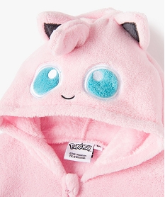 combinaison pyjama enfant zippee rondoudou - pokemon rose pyjamas promos