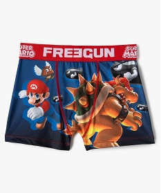 GEMO Boxer garçon imprimé Super Mario - Freegun Multicolore