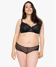 soutien-gorge emboitant a armatures en dentelle grande taille noirB500101_3