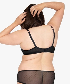 soutien-gorge grande taille a armatures et coques fines noir sous-vetementsB500301_2