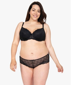 soutien-gorge grande taille a armatures et coques fines noir sous-vetementsB500301_3