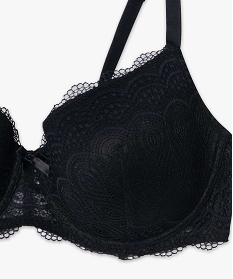 soutien-gorge grande taille a armatures et coques fines noir sous-vetementsB500301_4