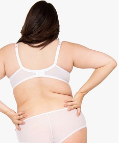soutien-gorge grande taille a armatures et coques fines blanc vif sous-vetementsB500401_2