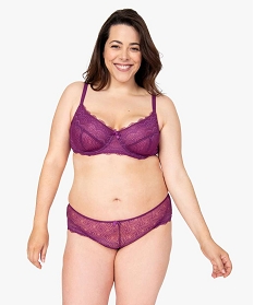 soutien-gorge a armatures en dentelle violetB500501_3