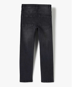 jean garcon coupe slim legerement delave gris jeansB506101_3