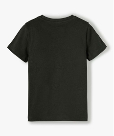 tee-shirt garcon a manches courtes imprime dinosaure gris tee-shirtsB512001_3