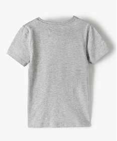 tee-shirt garcon imprime a manches courtes - les minions gris tee-shirtsB512401_3