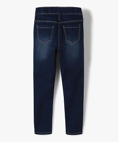 jegging delave avec taille ajustable fille bleu jeansB532501_3