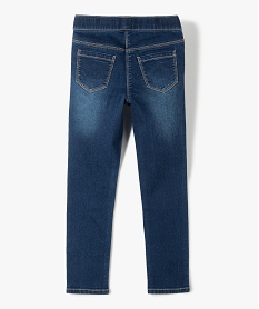 jegging delave avec taille ajustable fille bleu jeansB532501_4