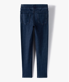 jegging fille en maille tres extensible gris jeansB533301_4
