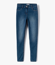 jean fille coupe slim ultra stretch gris jeansB556201_4